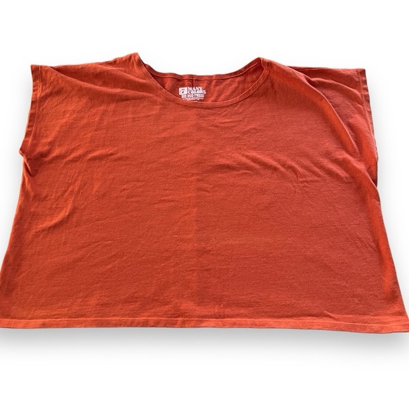 Big Bud Press Oversized Slub Knit Boxy Tee Top Size 7 US 5X - Picture 1 of 5